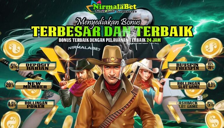 NirmalaBet Daftar Slot Terbaik Populer Indonesia Online